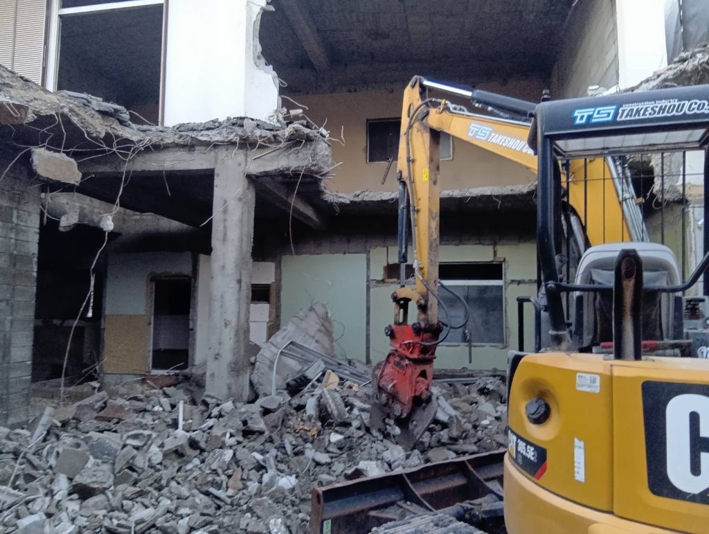 泉大津 解体工事
